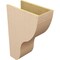 Ekena Millwork 10"W x 20"D x 30"H Classic Greensboro Rough Cedar Woodgrain TimberThane Corbel, Primed Tan CORUR10X20X30GRNRCPR - alternate 5